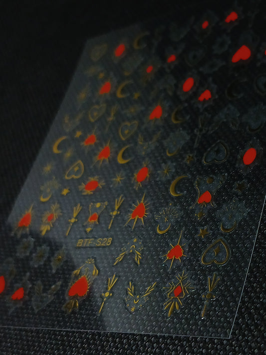 Renaissance Gold - Sticker Sheets (3 piece)